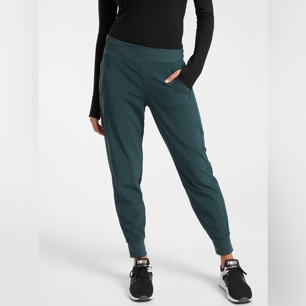 Athleta Lined Soho Jogger Pants in Blue